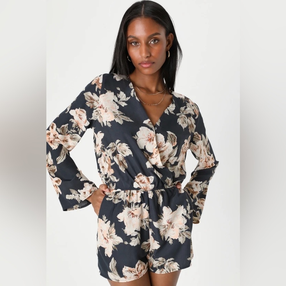 Lulus Long Sleeve Romper